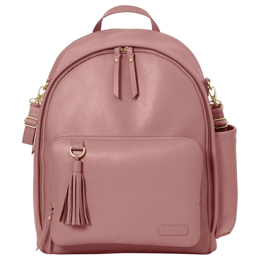 Skip Hop Greenwich Tasseled Diaper Bag Backpack